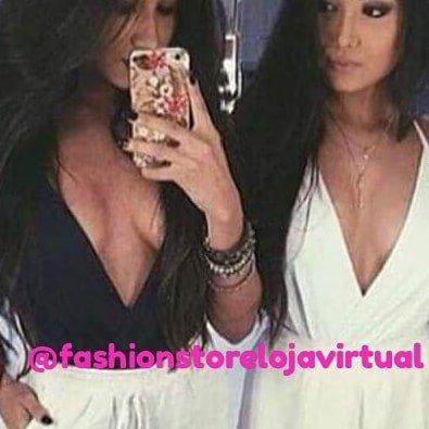 Body transpassado Bruna Marquezine preto, branco e rose tam único com bojo