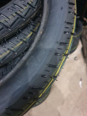 Pneus 90/90/18 pra motos remolds (Valparaiso) - Foto 3