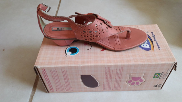 calçados de crianças