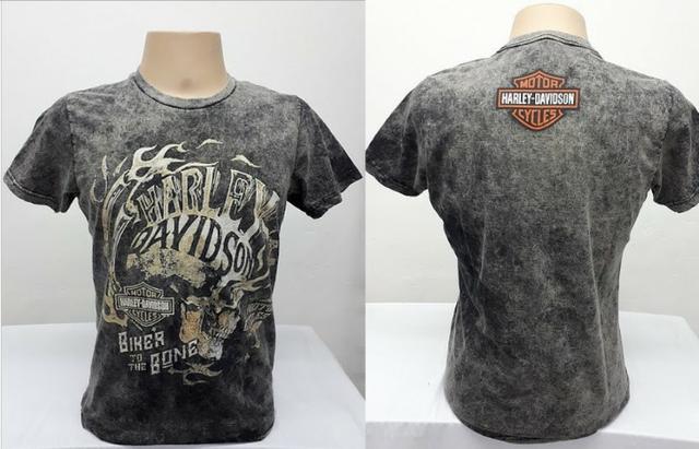 Camiseta Harley Davidson Vários Modelos - Foto 2