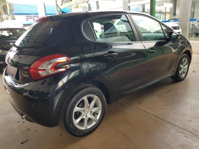 Peugeot 208 active 1.5 flex manual preto 2013/2014 completo - Foto 4