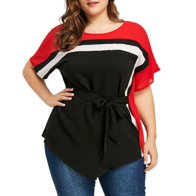 blusas plus size elegantes