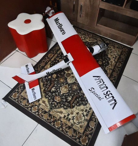 Aeromodelo muleke kit sem radio e reptor - Foto 2