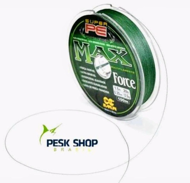 Linha de pesca Multifilamento max force 4X