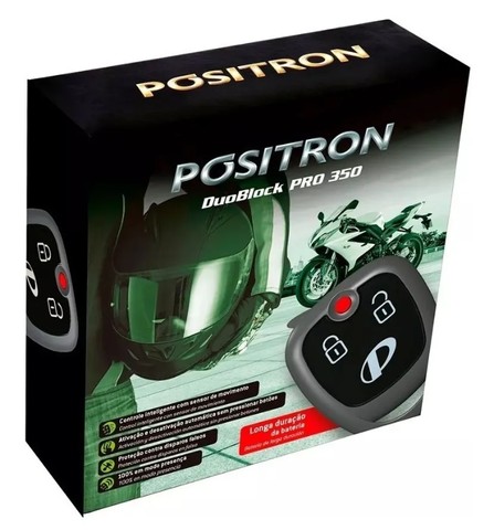 Alarme Pósitron pst duoblock pra moto - Foto 3