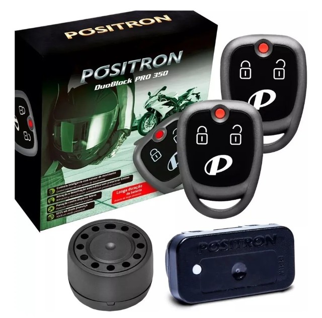 Alarme Pósitron pst duoblock pra moto