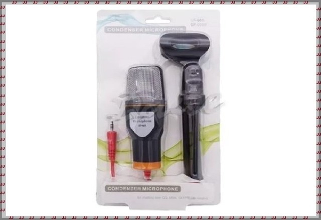 Microfone condensador Rohs Sf-666 com mini tripé - Foto 3