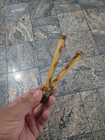 Kuripe aplicador de rapé indígena  - Foto 2