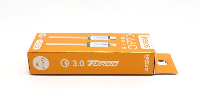 Cabo Usb-C Lightning Carregador Para iPhone XR 11 12 13 Turbo Novo na Caixa - Foto 3