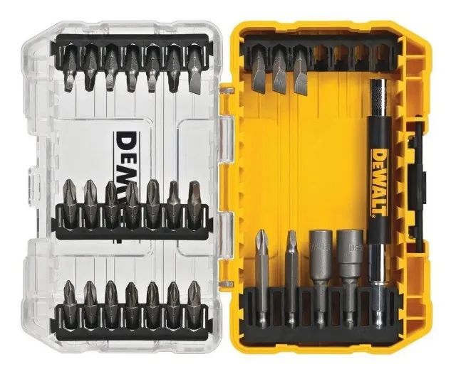Kit Jogo De Bits E Pontas P/ Parafusar 29 Pcs Dewalt Dw2162 Oferta Por Tempo Limitado - Foto 4