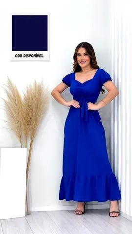 Vestidos longos em fashion oferta