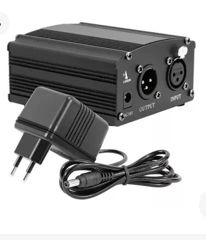 Phontom pawer 220v para microfone condensador 48v