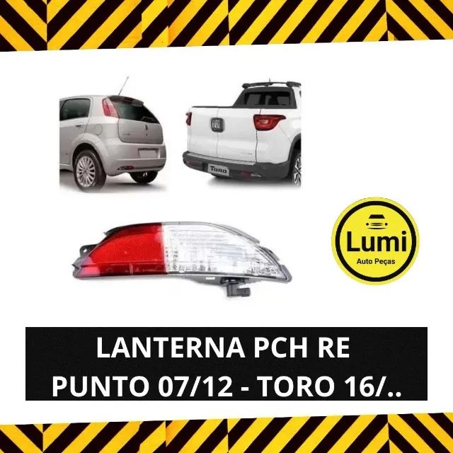 Lanterna Parachoque Ré Punto 07/12 - Toro 16/.. - NOVO!!