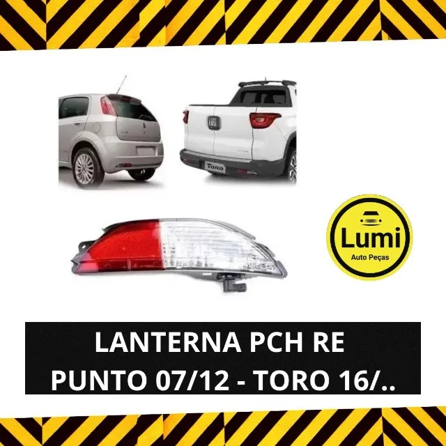 Lanterna Parachoque Ré Punto 07/12 - Toro 16/.. - NOVO!!