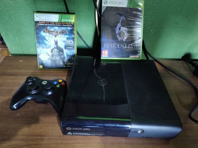 Xbox 360 Bloqueado com 1 controle e 3 jogos *Loja Física* - Videogames -  Bairro Santa Rita, Goiânia 1216790049