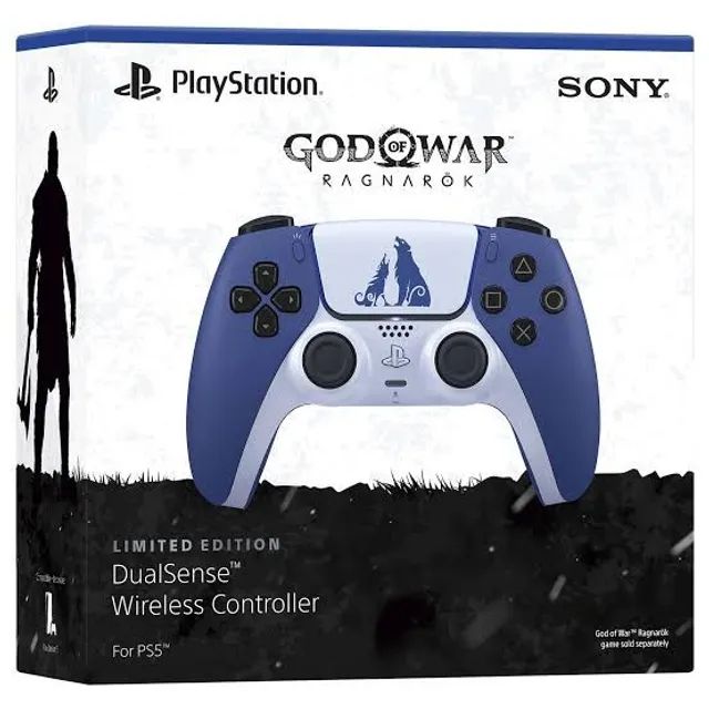 Controle Sony DualSense Custom God of War Ragnarok - PS5 - Mundo