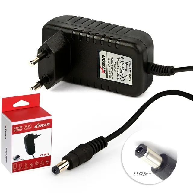 Fonte de Alimentação 9V 3A Bivolt - Foto 2
