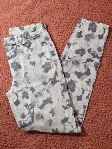 Calça jeans Feminina high