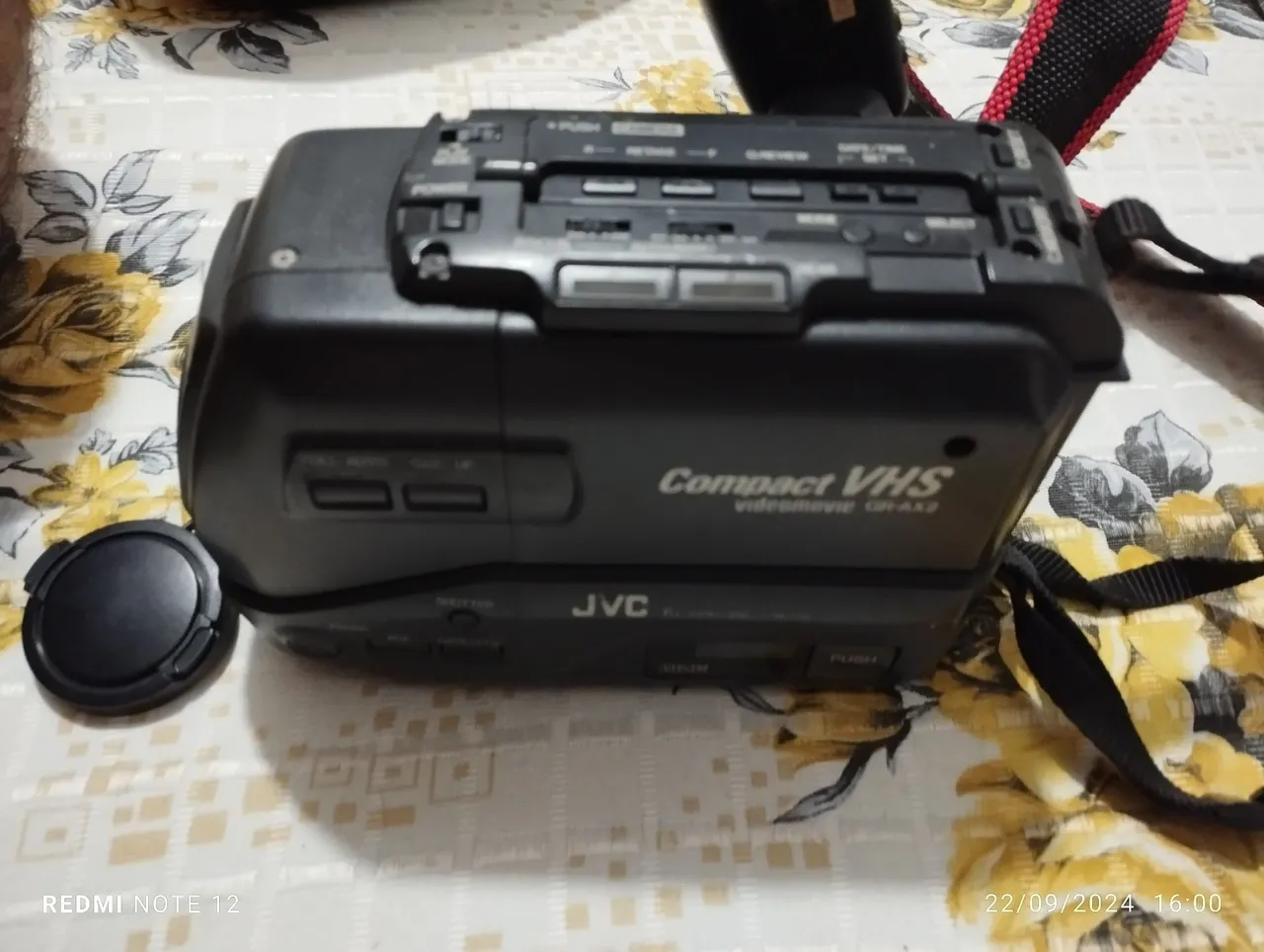 Filmadora JVC fincionando