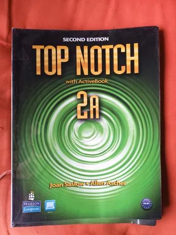 Livros de Inglês Top Notch 2A e 2B