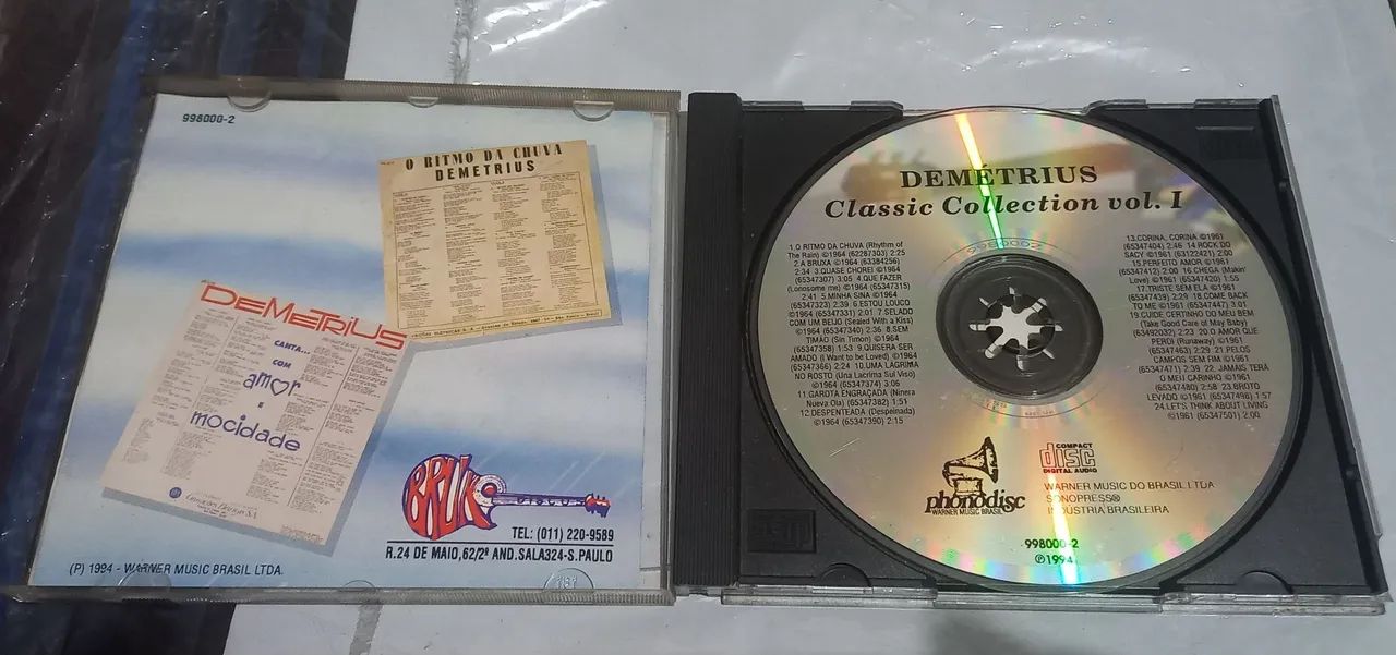 Cd Demetrius The clássic collection vol 1   2em1 cd - Foto 4