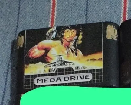 Rambo 3 para Mega Drive funcionando