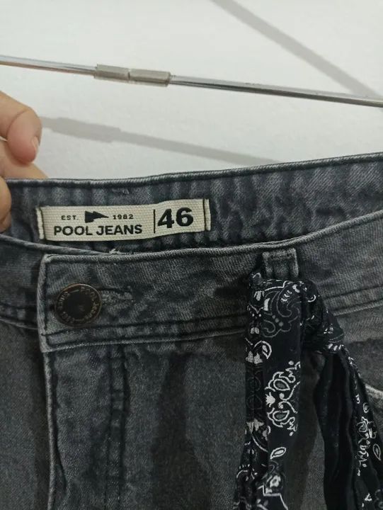 shortinho jeans da pool   - Foto 4