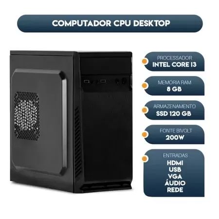 Computador i3 disponível à venda 