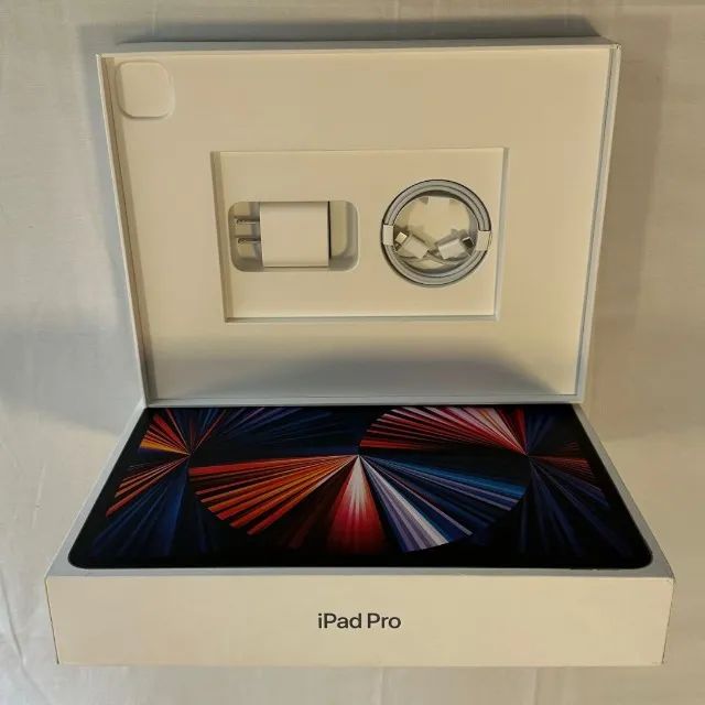 iPad Pro Chip M1 (128 GB, Wi-Fi) Novo, Cinza Espacial, 12.9 Polegadas  - Foto 3