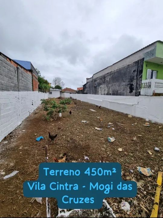 Terreno 450m² em Vila Cintra - Mogi das Cruzes