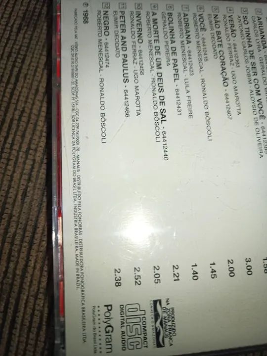 Cd A Bossa Nova de Roberto Menescal e seu conjunto  - Foto 3
