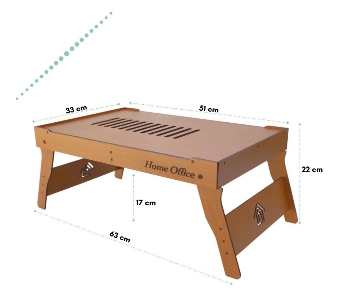 Suporte Apoio Dobrável para Notebook  - Foto 2