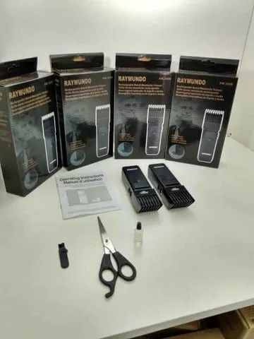 Maquina Aparador De Barba, Cabelo, Bigode E Cavanhaque- Recarregável