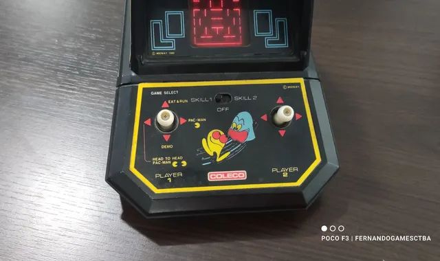 Pac-Man Mini Arcade da Coleco Original Funcionando - Foto 5