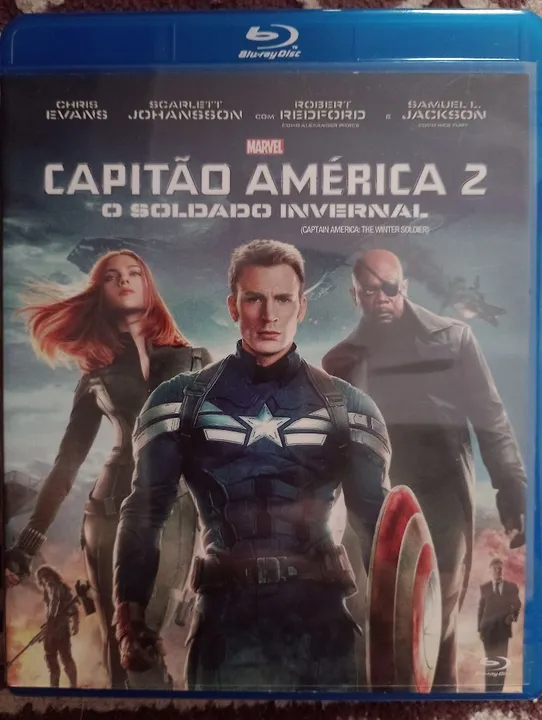 Blu-Ray. Capitão América 2 o soldado invernal