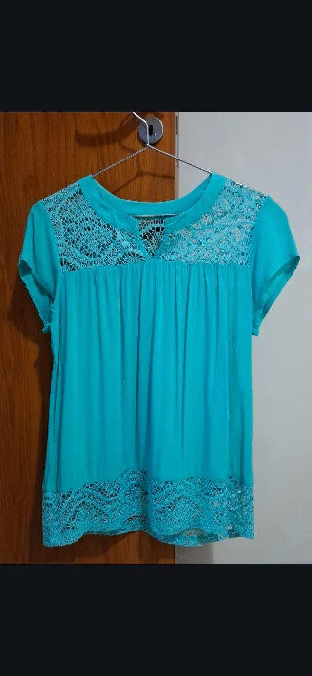 Blusa Feminina Tamanho Médio Roupas Centro de Vila Velha, Vila