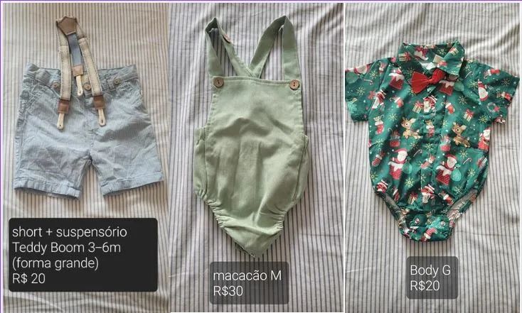Diversas roupas bebê menino - Foto 2
