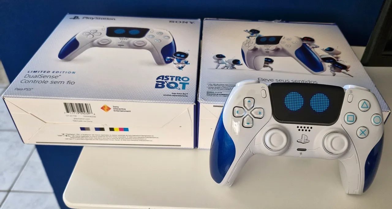 Controle Dualsense Edição Limitada Astro Bot - Lacrado. - Foto 6