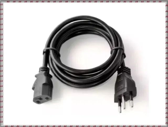 Cabo de energia tripolar para computadores - monitores - etc - Foto 4