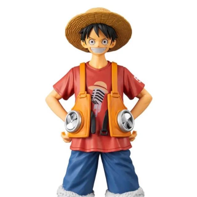 Boneco Action Figure One Piece Film Red Monkey D. Luffy DXF The Grandline Men Banpresto - Foto 6