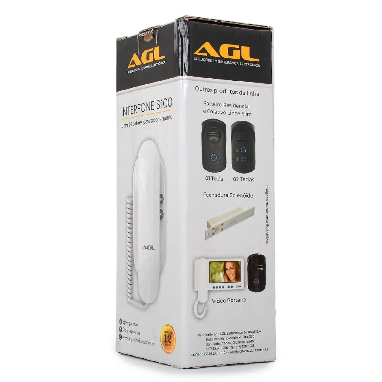 Interfone AGL P/ Porteiro Coletivos e Residencial 