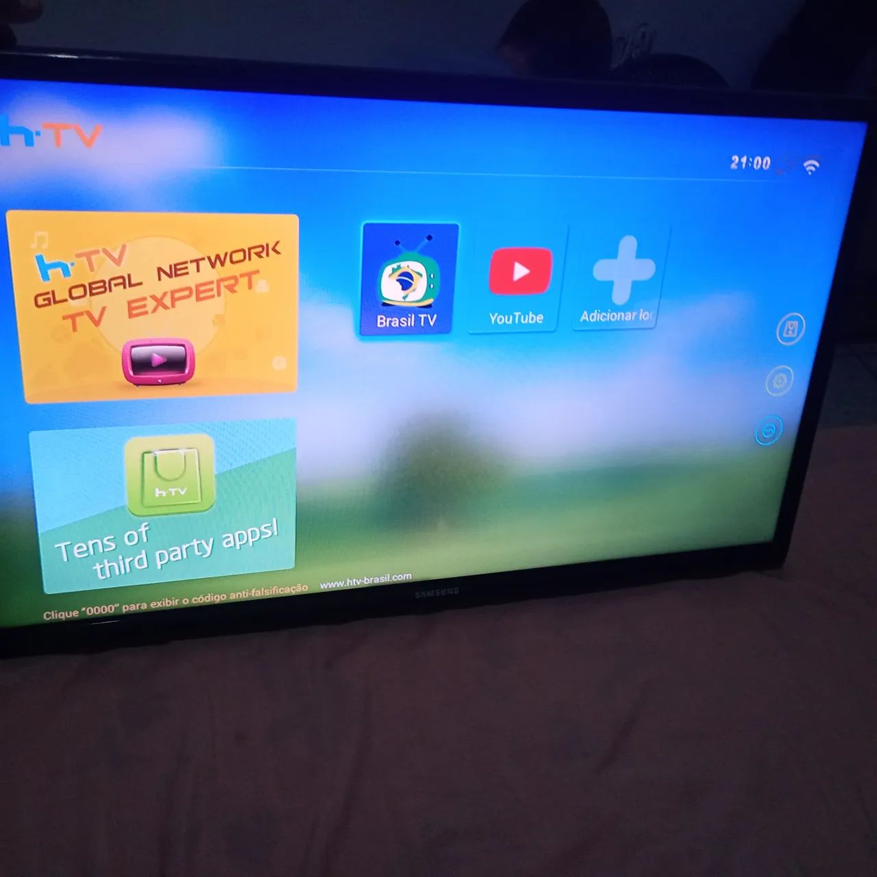 Vendo tv led Samsung 32 polegadas NÃO É SMART 