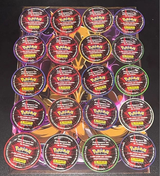 20 Tazos de Metal Pokémon Panini - Foto 2