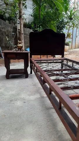 Cama de solteiro antiga - Patente - Foto 2