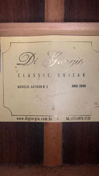 Violão Di Giorgio Author 3 - Foto 3