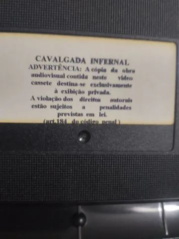 Fita vhs cavalgada infernal. Lee van cleef  - Foto 3