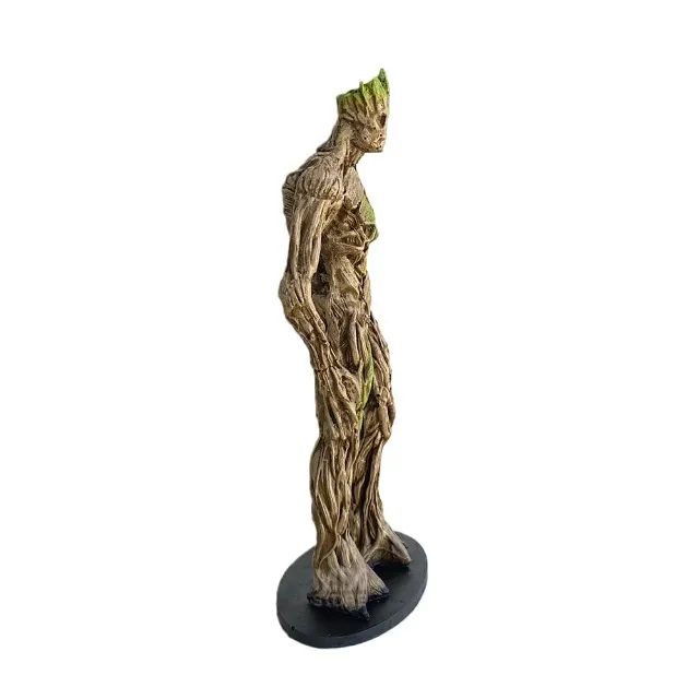 Boneco Groot Adulto Marvel Guardiões da Galaxia Figure Miniatura em Resina - Foto 3