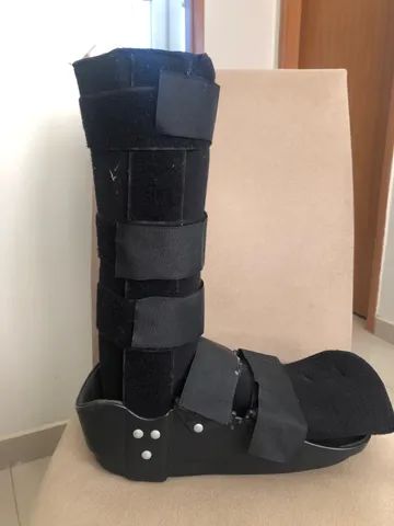 Bota ortopédica cano longo