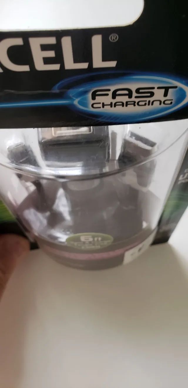 Carregador e cabo USB x micro USB  - Foto 3