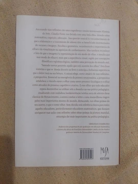 Livro usado olhar, saber, representar  - Foto 2